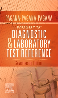 cover image - Mosby's® Diagnostic and Laboratory Test Reference - Elsevier eBook on VitalSource,17th Edition