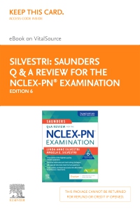 cover image - Saunders Q & A Review for the NCLEX-PN® Examination - Elsevier eBook on VitalSource (Retail Access Card),6th Edition