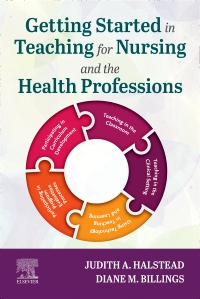 cover image - Getting Started in Teaching for Nursing and the Health Professions - Elsevier E-Book on VitalSource,1st Edition