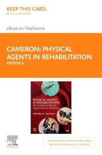 cover image - Physical Agents in Rehabilitation - Elsevier eBook on VitalSource (Retail Access Card),6th Edition