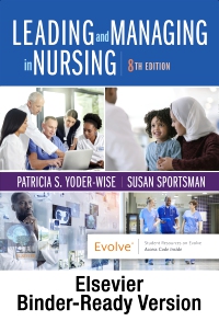 cover image - Leading and Managing in Nursing - Binder Ready,8th Edition