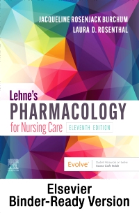 cover image - Lehne's Pharmacology for Nursing Care - Binder Ready,11th Edition