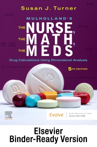 cover image - Mulholland’s The Nurse, The Math, The Meds - Binder Ready,5th Edition