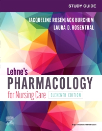 cover image - Study Guide for Lehne's Pharmacology for Nursing Care,11th Edition