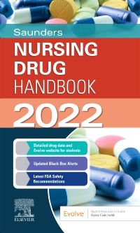 cover image - Evolve resources for Saunders Nursing Drug Handbook 2022,1st Edition