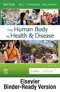 cover image - The Human Body in Health & Disease - Softcover - Binder Ready,8th Edition