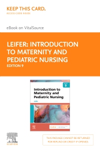 cover image - Introduction to Maternity and Pediatric Nursing - Elsevier eBook on VitalSource (Retail Access Card),9th Edition