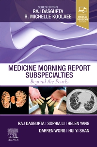cover image - Medicine Morning Report Subspecialties,1st Edition