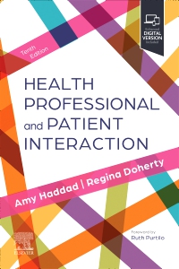 cover image - Health Professional and Patient Interaction,10th Edition