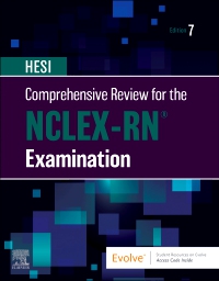 cover image - HESI Comprehensive Review for the NCLEX-RN® Examination,7th Edition