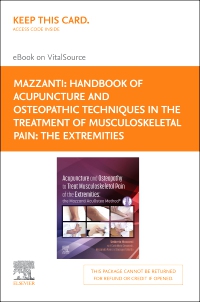 cover image - Acupuncture and Osteopathy to Treat Musculoskeletal Pain of the Extremities - Elsevier E-Book on VitalSource (Retail Access Card), 1st Edition
