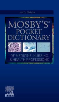 cover image - Mosby's Pocket Dictionary of Medicine, Nursing & Health Professions,9th Edition