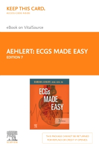 cover image - ECGs Made Easy - Elsevier eBook on VitalSource (Retail Access Card),7th Edition