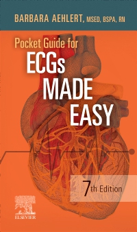 cover image - Pocket Guide for ECGs Made Easy - Elsevier eBook on VitalSource,7th Edition