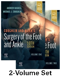 cover image - Coughlin and Mann’s Surgery of the Foot and Ankle, 2-Volume Set,10th Edition