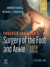 cover image - PART - Coughlin and Mann's Surgery of the Foot and Ankle Volume 1,10th Edition