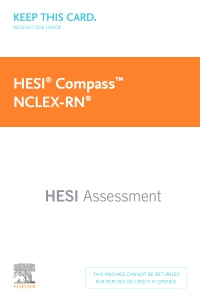 cover image - HESI® Compass™ NCLEX-RN Access Card,1st Edition