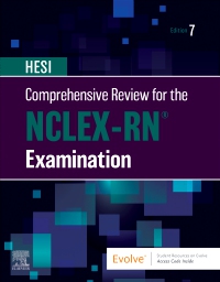 cover image - HESI Comprehensive Review for the NCLEX-RN® Examination - Elsevier eBook on VitalSource,7th Edition