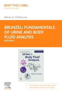 cover image - Fundamentals of Urine & Body Fluid Analysis - Elsevier eBook on VitalSource (Retail Access Card),5th Edition
