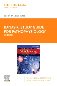 cover image - Study Guide for Pathophysiology - Elsevier eBook on VitalSource (Retail Access Card),7th Edition