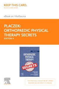 cover image - Orthopaedic Physical Therapy Secrets - Elsevier eBook on VitalSource (Retail Access Card),4th Edition