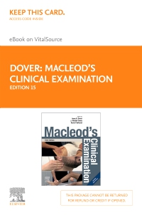 cover image - Macleod's Clinical Examination - Elsevier eBook on VitalSource (Retail Access Card),15th Edition