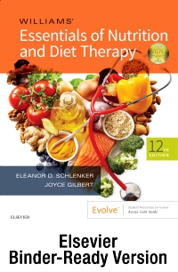cover image - Williams' Essentials of Nutrition and Diet Therapy - Binder Ready,12th Edition
