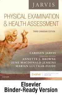 cover image - Physical Examination and Health Assessment - Canadian - Binder Ready,3rd Edition