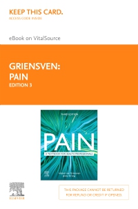 cover image - Pain - Elsevier eBook on VitalSource (Retail Access Card),3rd Edition