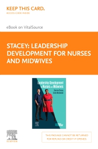 cover image - Leadership Development for Nurses and Midwives - Elsevier E-Book on VitalSource (Retail Access Card),1st Edition
