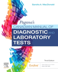 cover image - Pagana's Canadian Manual of Diagnostic and Laboratory Tests - Elsevier eBook on VitalSource,3rd Edition