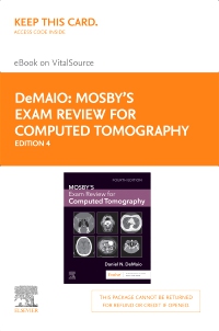 cover image - Mosby's Exam Review for Computed Tomography - Elsevier eBook on VitalSource (Retail Access Card), 4th Edition
