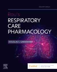cover image - Rau's Respiratory Care Pharmacology,11th Edition