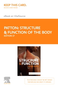 cover image - Structure & Function of the Body - Elsevier eBook on VitalSource (Retail Access Card),17th Edition