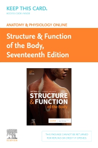 cover image - Anatomy & Physiology Online for Structure & Function of the Body (Access Card),17th Edition