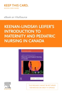 cover image - Leifer's Introduction to Maternity & Pediatric Nursing in Canada Elsevier eBook on VitalSource (Retail Access Card),2nd Edition