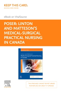 cover image - Linton and Matteson's Medical-Surgical Practical Nursing in Canada - Elsevier E-Book on VitalSource (Retail Access Card),1st Edition
