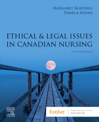 cover image - Ethical & Legal Issues in Canadian Nursing - Elsevier eBook on VitalSource,5th Edition