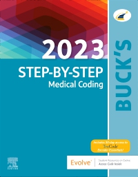 cover image - Buck's 2023 Step-by-Step Medical Coding,1st Edition