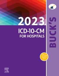 cover image - Buck's 2023 ICD-10-CM for Hospitals,1st Edition