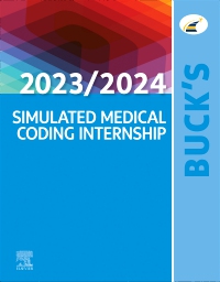 cover image - Buck's Simulated Medical Coding Internship 2023/2024 Edition,1st Edition