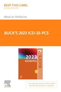 cover image - Buck's 2023 ICD-10-PCS - Elsevier E-Book on VitalSource (Retail Access Card),1st Edition