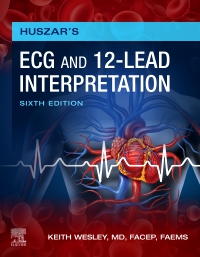 cover image - Huszar's ECG and 12-Lead Interpretation - Elsevier eBook on VitalSource,6th Edition