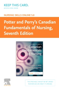 cover image - Nursing Skills Online 5.0 for Canadian Fundamentals of Nursing (User Guide and Access Code),7th Edition