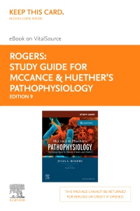 cover image - Study Guide for McCance & Huether’s Pathophysiology - Elsevier eBook on VitalSource (Retail Access Card),9th Edition