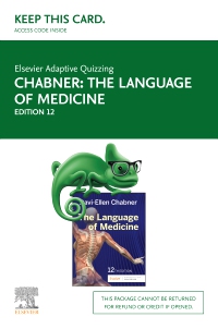 cover image - Elsevier Adaptive Quizzing for The Language of Medicine(Access Card),12th Edition