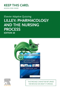 cover image - Elsevier Adaptive Quizzing for Pharmacology and the Nursing Process (Access Card),10th Edition