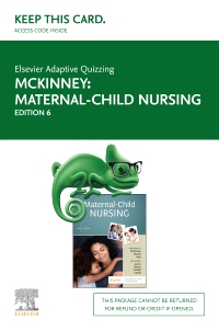 cover image - Elsevier Adaptive Quizzing for McKinney Maternal-Child Nursing (Access Card),6th Edition