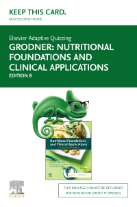 cover image - Elsevier Adaptive Quizzing for Nutritional Foundations and Clinical Applications (Access Card),8th Edition