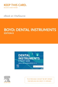 cover image - Dental Instruments - Elsevier eBook on VitalSource (Retail Access Card),8th Edition